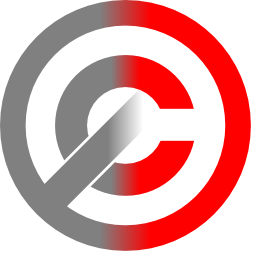 Download free license copyright domain public icon