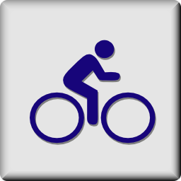 Download free human bike icon