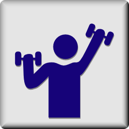 Download free human sport bodybuilding icon
