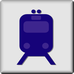 Download free rail train metro icon