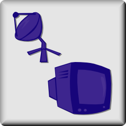 Download free satellite television icon