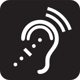 Download free audio ear earphone sound deaf icon