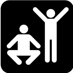 Download free sport fitness gymnastics icon
