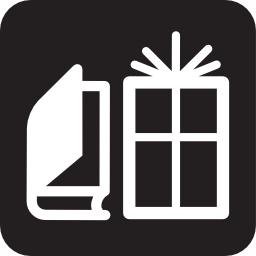 Download free book gift icon