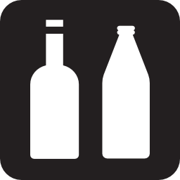 Download free glass bottle plastic icon