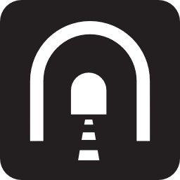 Download free tunnel road icon