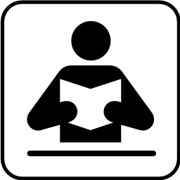 Download free book play library icon