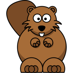 Download free animal beaver brown icon