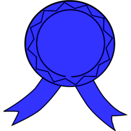 Download free blue ribbon icon
