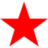 Download free red star icon