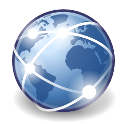 Download free internet earth icon