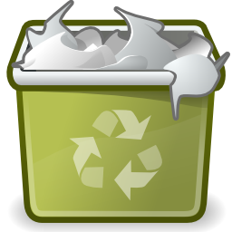 Download free trash bin full icon