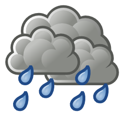 Download free weather cloud rain icon