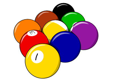 Download free billiard color billiard ball icon