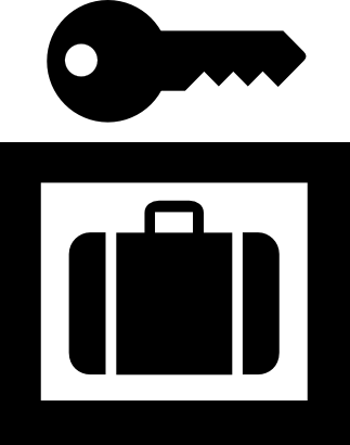Download free key suitcase icon