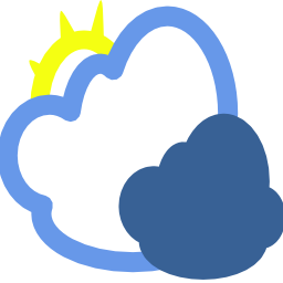 Download free sun weather cloud icon