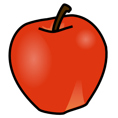 Download free red apple food fruit icon