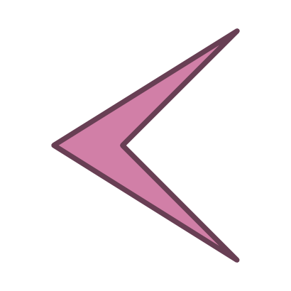 Download free arrow violet left icon