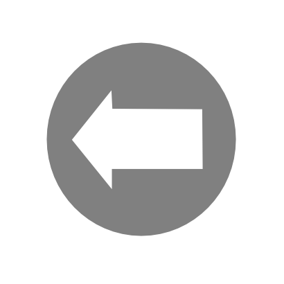 Download free grey round arrow left icon
