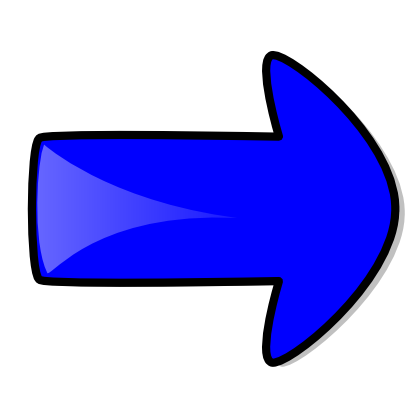 Download free blue arrow right icon