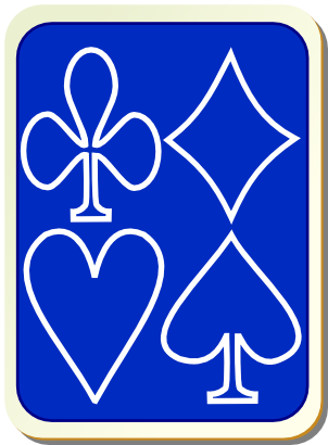 Download free game card heart spades clubs tile icon