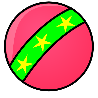 Download free yellow balloon ball star icon