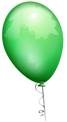 Download free green balloon icon
