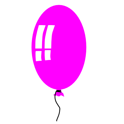 Download free balloon pink icon
