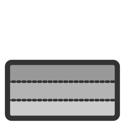 Download free grey bar rectangle icon