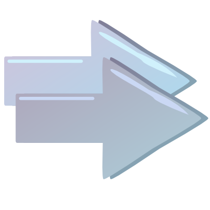 Download free blue arrow right icon