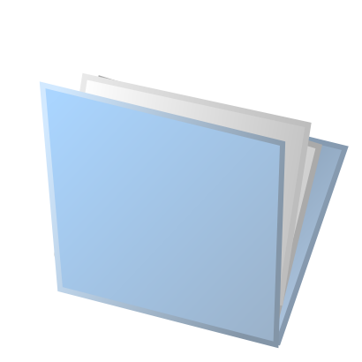 Download free blue folder icon