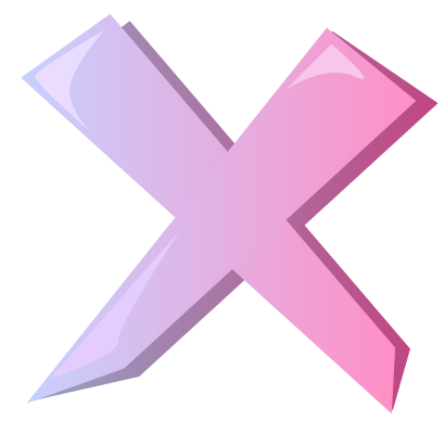 Download free cross pink icon