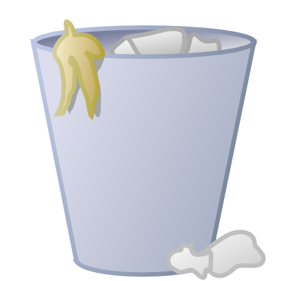 Download free trash waste bin icon