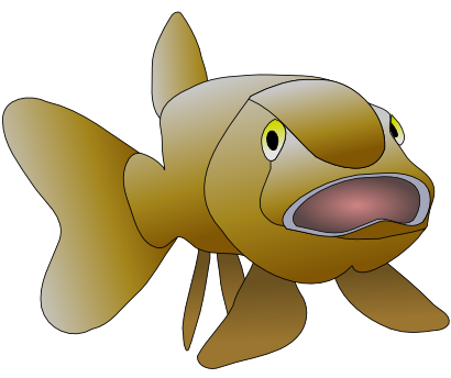 Download free fish animal brown icon