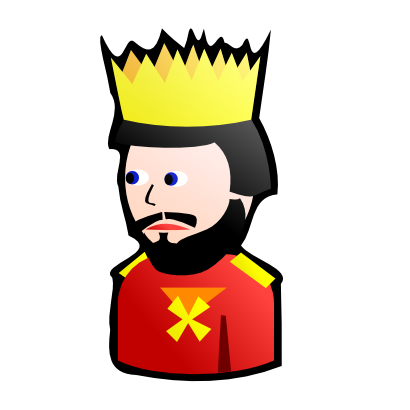 Download free person king icon