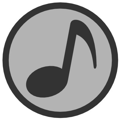 Download free music audio note icon