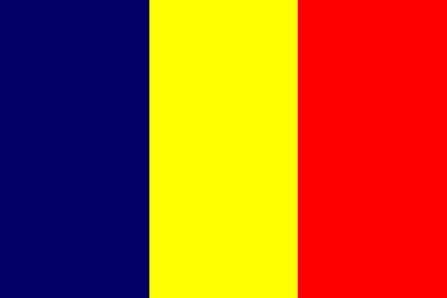 Download free flag chad country icon