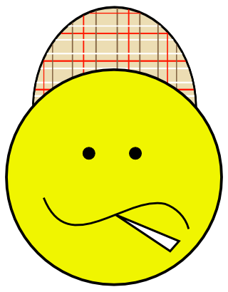 Download free face smiley cigarette icon