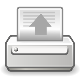 Download free sheet document printer icon