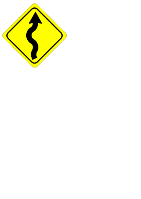 Download free yellow rhombus square turn icon