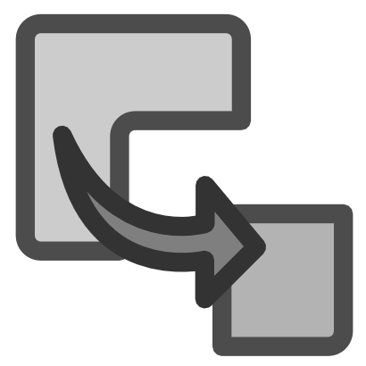 Download free grey arrow right square icon