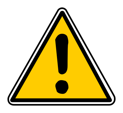 Download free exclamation dot triangle panel danger icon