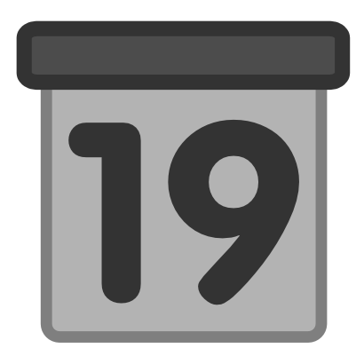 Download free calendar diary icon