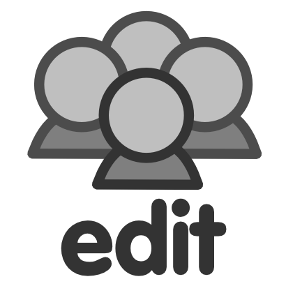 Download free letter editor person icon