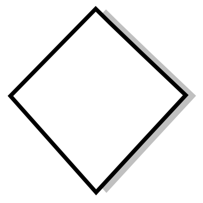 Download free rhombus white mathematical polygon icon