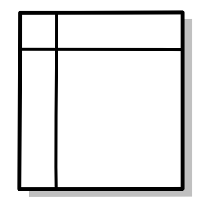Download free square white mathematical rectangle polygon icon