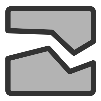 Download free grey polygon icon