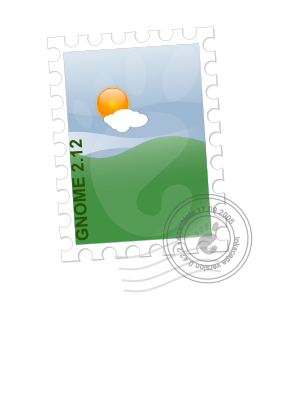 Download free stamp landscape icon