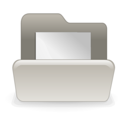 Download free sheet grey folder icon