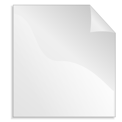 Download free sheet white icon
